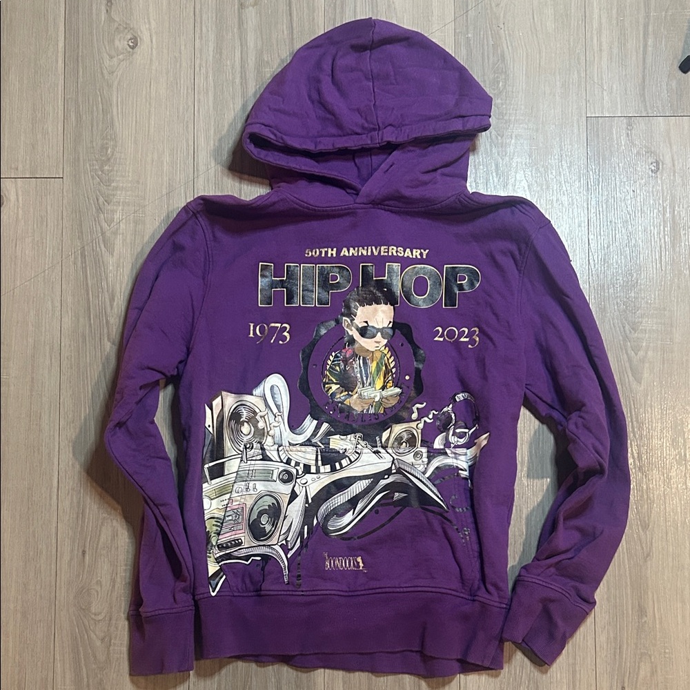 Purple Hip Hop 50th Anniversary Hoodie